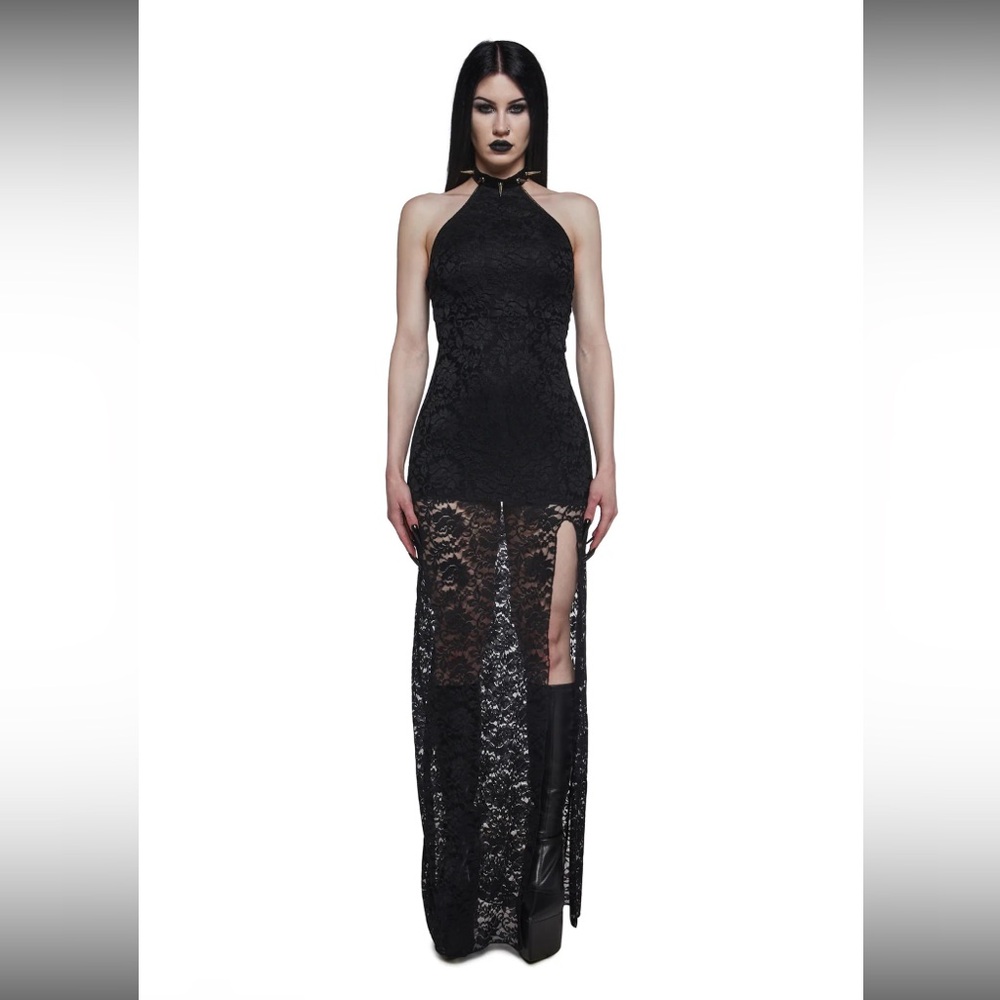 NWT WIDOW CARNAL LACE SPIKE DRESS